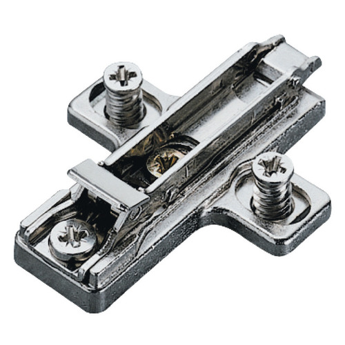 Hafele 329.71.557 Salice Mounting Plate with Pre-Installed Euro Screws