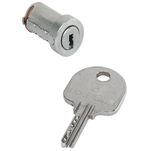 Hafele 210.45.602 STW Removable Core Pin-Tumbler Cylinder, Keyed Alike