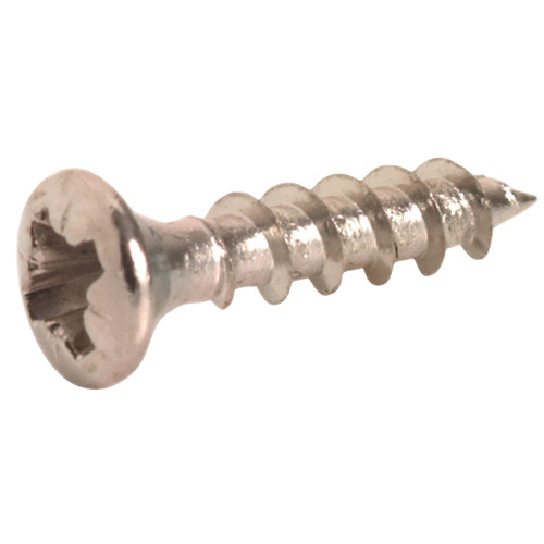 Hafele 015.55.844 Hospa Fully Threaded Chipboard Screw, Raised Head, PZ, Cross Slot