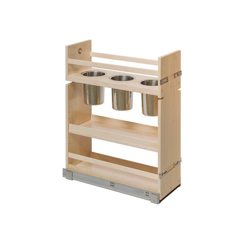 Hafele 595.14.916 Baltic Birch Pull-Out Canister Organizer