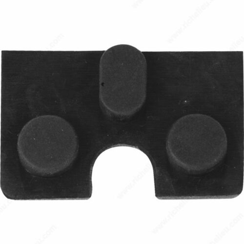 Richelieu SSGR41002RBN Gaskets for Large Square Glass Clamps